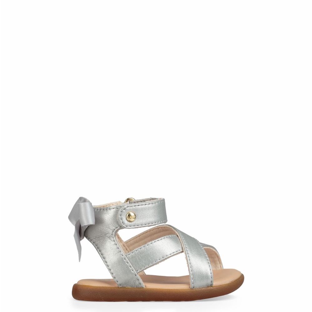 Ugg Maggiepie Shimmer Sandals with Bow 0-24M